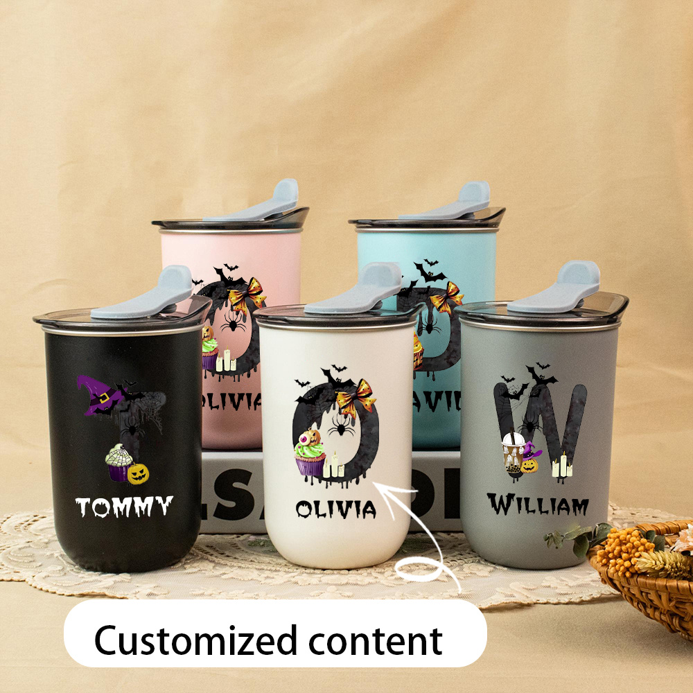 Coffee Equipment Names - Tumbler da Viaggio in Acciaio Inox