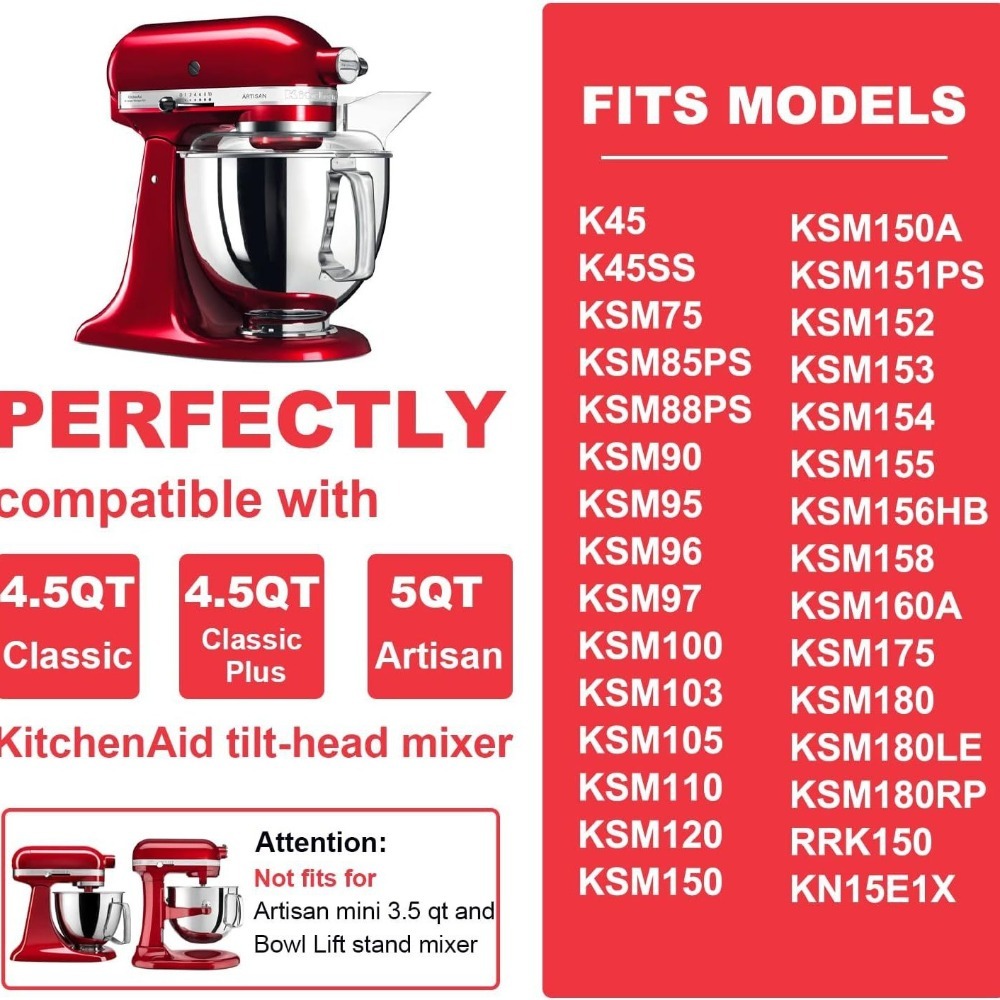 Ciotola per miscelatore da 4,5 - Kitchenaid Mixer Artisan 5Qt recensione e prezzo
